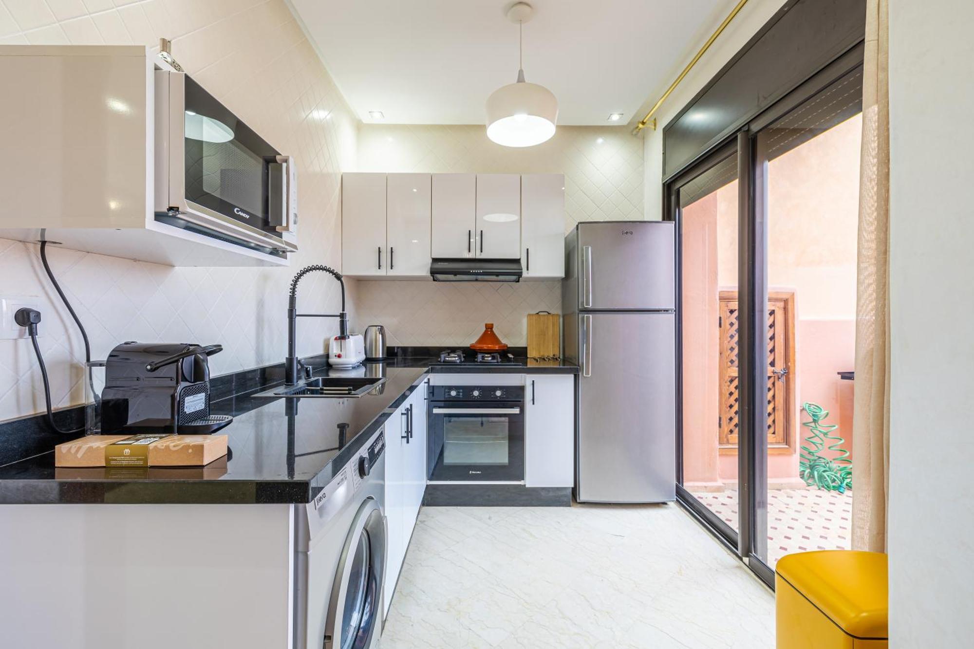 Le Jasmin - Appartement Authentique A Gueliz 马拉喀什 外观 照片